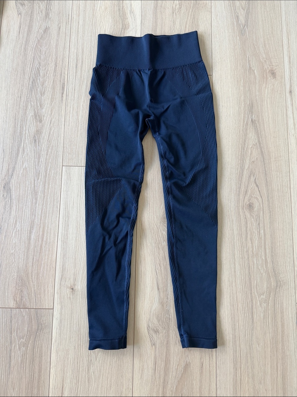 Prozis Navy High-Waist Seamless Leggings